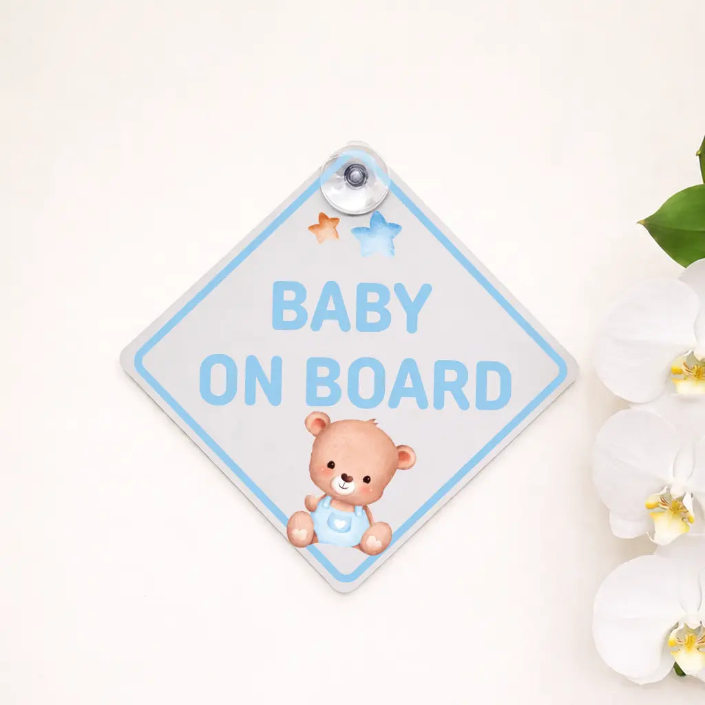 Baby on Board - Blue Bear