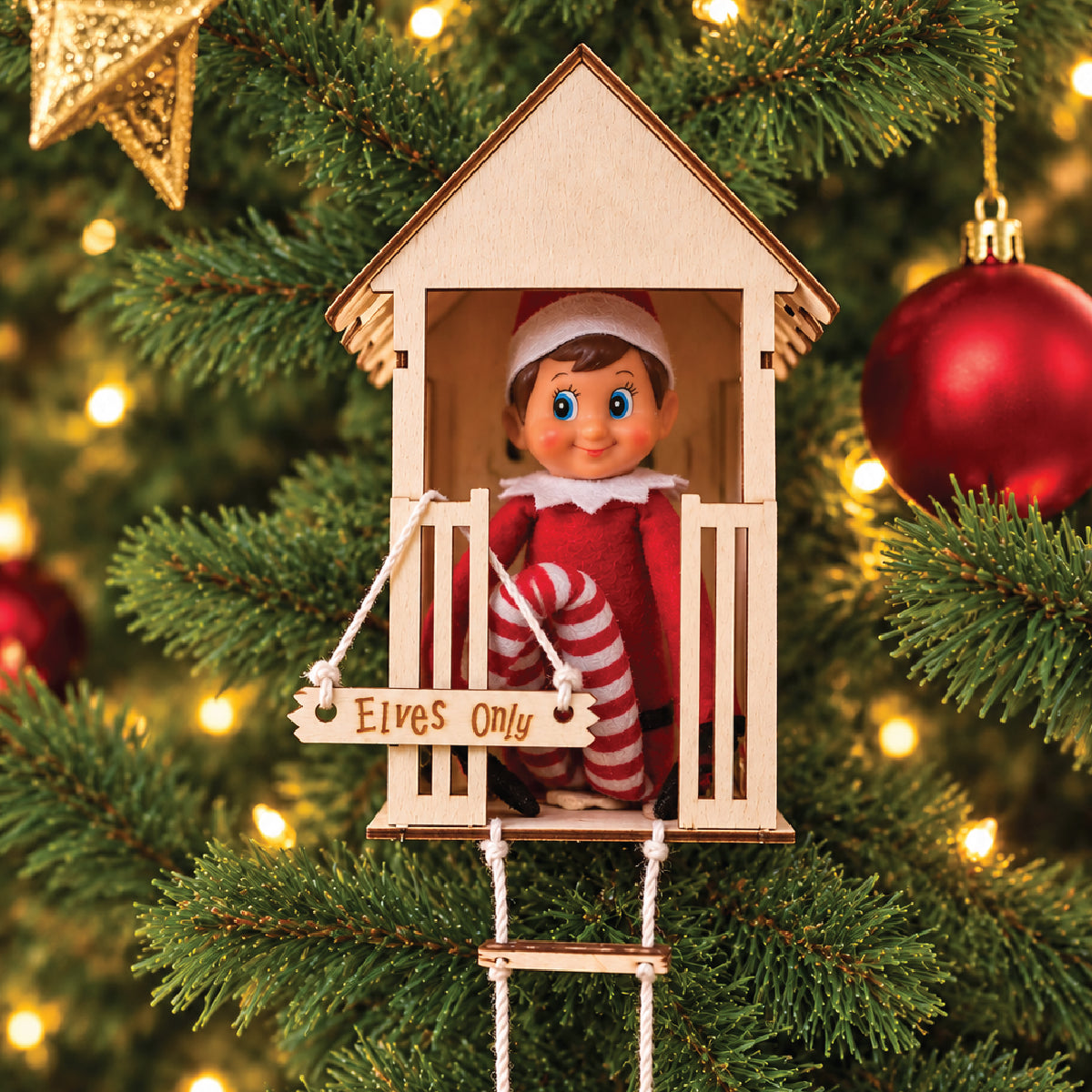 Elf on a Shelf Tree House Kit