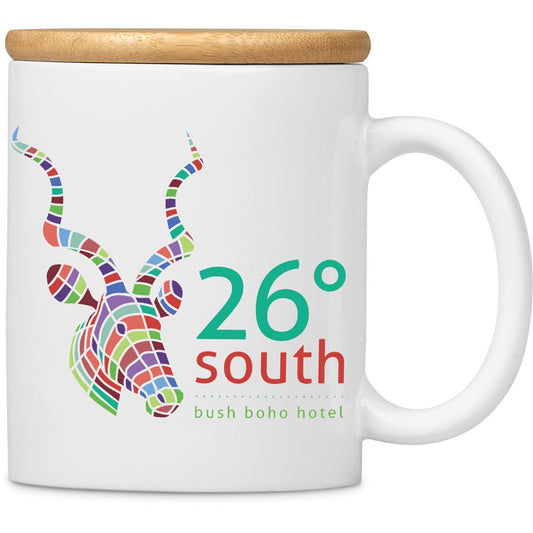 Okiyo Sozo Bamboo & Ceramic  Sublimation Coffee Mug - 330ml
