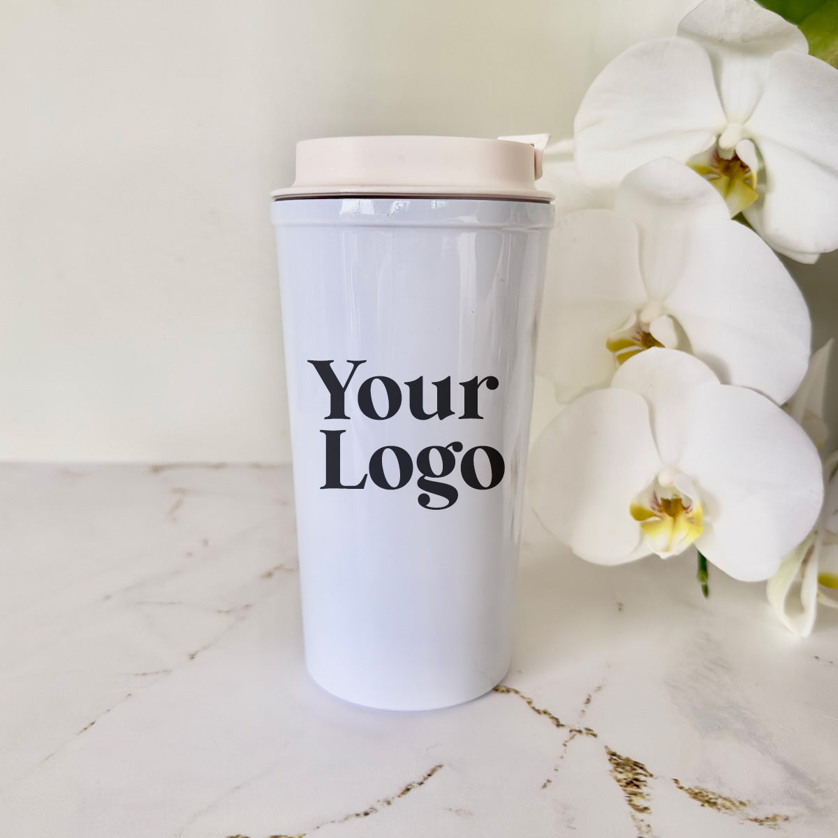 Stainless Steel Latte Travel Mug - 16oz