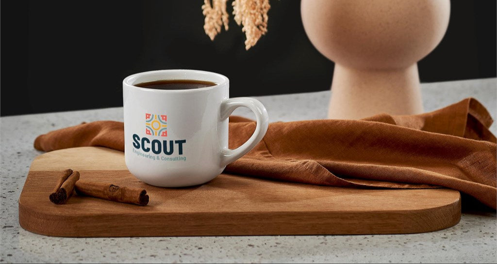 Serendipio Chafford Sublimation Ceramic Coffee Mug - 400ml