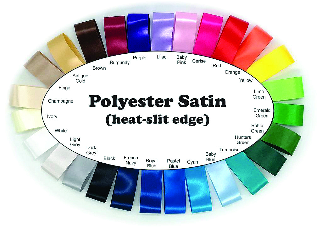 Personalised Satin Ribbon - Priced Per Metre