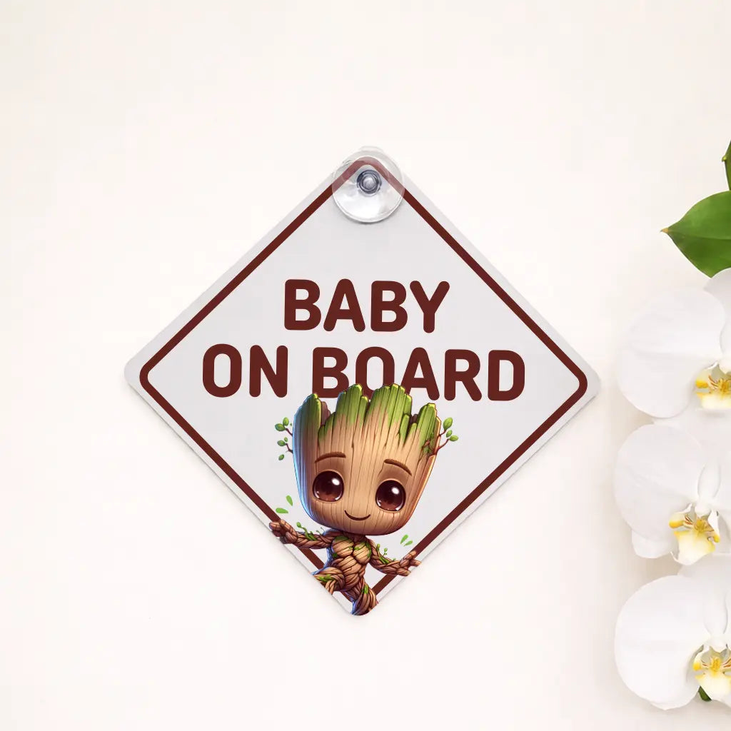 Baby On Board - Baby Groot