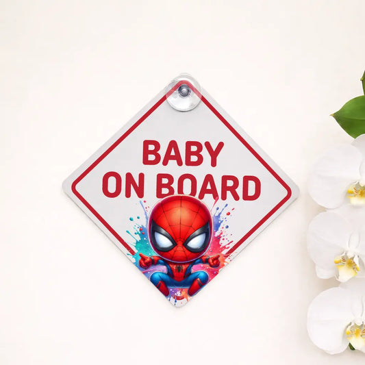 Baby On Board - Baby Spiderman