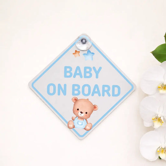Baby on Board - Blue Bear