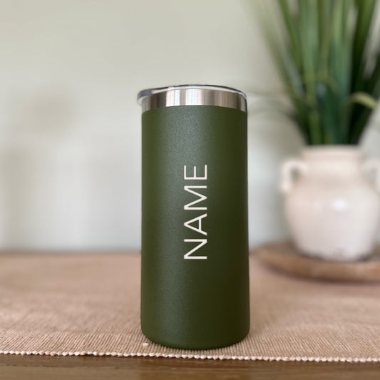 Engraved Short Tumbler - Green