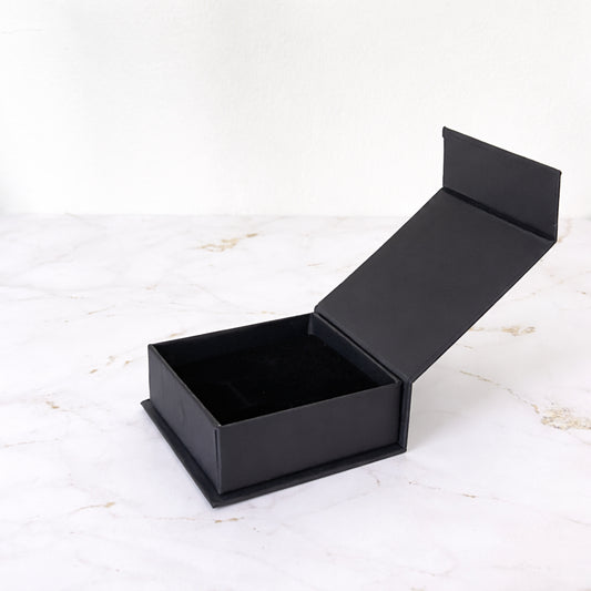 Magnetic Keychain Gift Box - Black