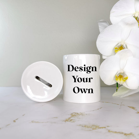 Personalised Money Box - Custom Design
